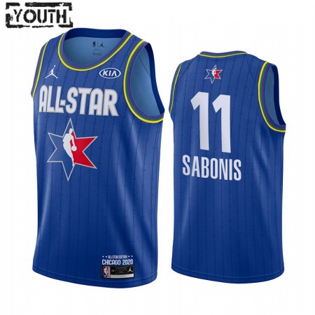 Canotte Bambino Indiana Pacers Domantas Sabonis 11 2020 All-Star Jordan Brand Blu Swingman